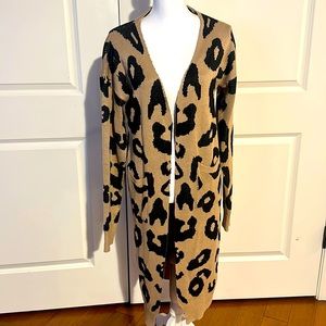 Leopard long Sweater